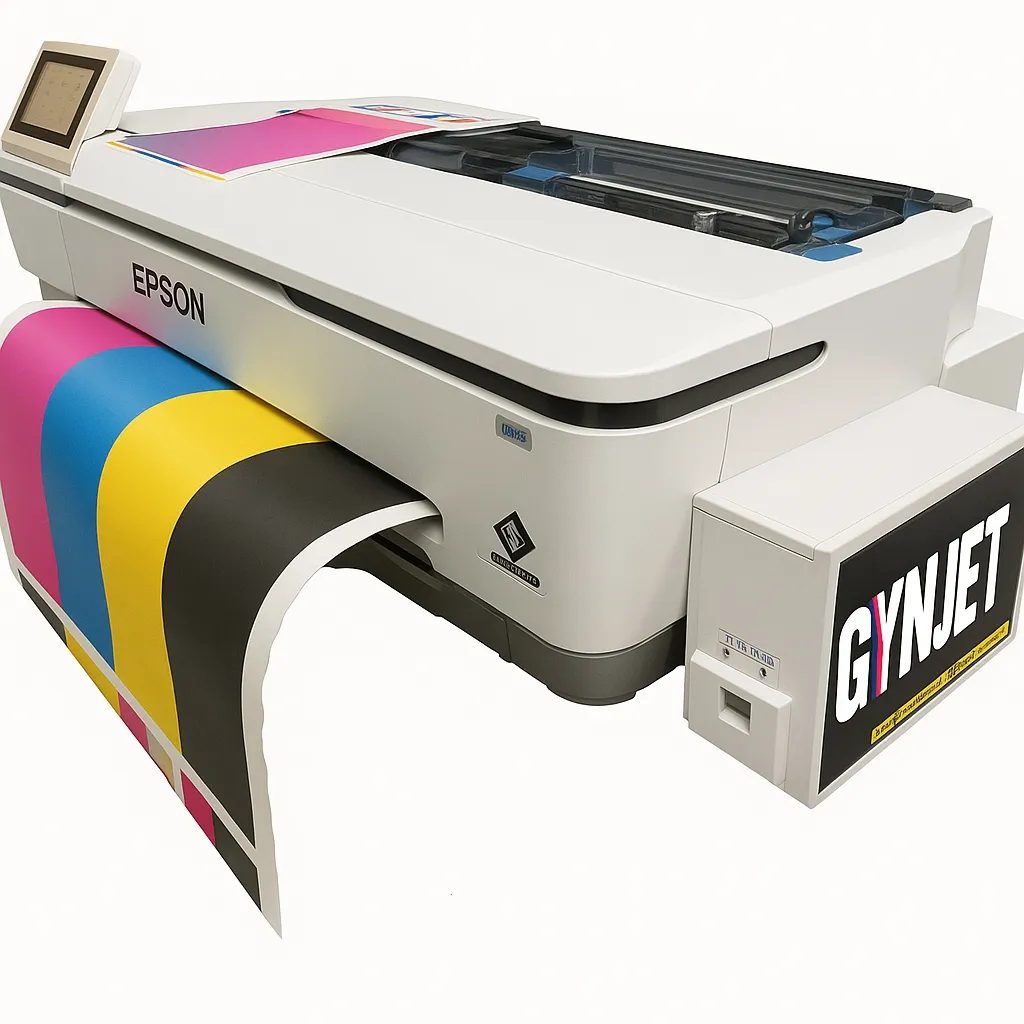 Plotter Epson SureColor T3170 com sistema Bulk Ink instalado pela GYNJET em Goiânia