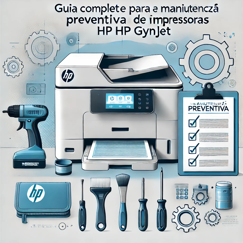 Manutenção Preventiva de Impressoras HP Gynjet