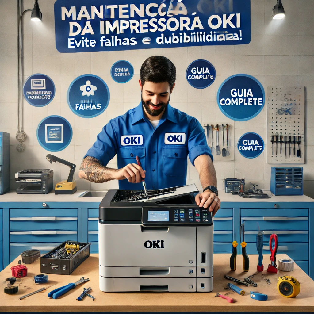  manutenção impressoras OKI